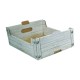 CASSETTA  MEDIA LEGNO BIANCA 35,5X24X12,5 CM