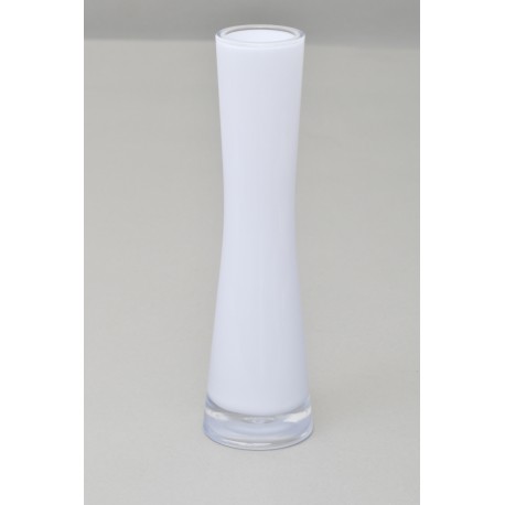 °°°VASO SOLITARE CM.4X20 H  BIANCO