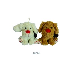 Peluche Cane Simpatico 18cm 2pz