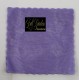 VELO ORGANZA SMERLATO QUADRO CM.23 50PZ LAVANDA