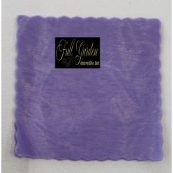 VELO ORGANZA SMERLATO QUADRO CM.23 50PZ LAVANDA