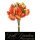 BOUQUET MINI PEONIE C.38 ORANGE