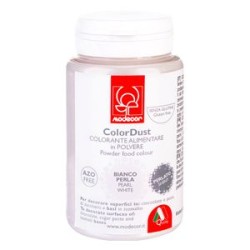 Colorante Polvere Perlato 25g Bianco Perla