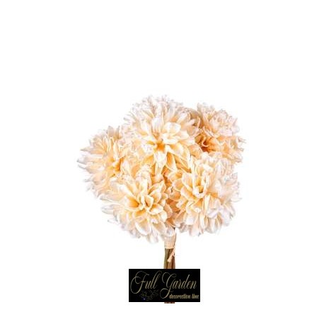 BOUQUET ORTENSIE CM.35 CREMA