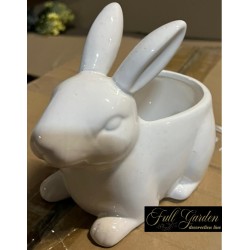 VASO CERAMICA CONIGLIO  CM.8X17