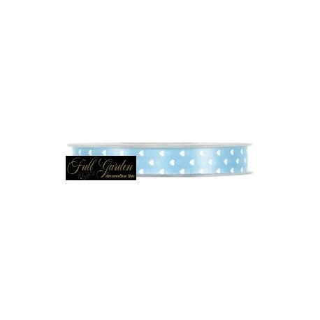 NASTRO CUORI MM15X45 MT SKY BLUE