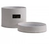 Round Little Box Bianco Cm9x6,5h