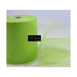 TULLE MT.100 X 12,5CM LIME