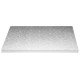 CAKE BOARD RETT. 40X50 ARGENTO