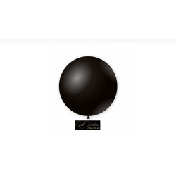 PALLONCINO PASTELLO NERO 22  DA ESTERNO CM 55