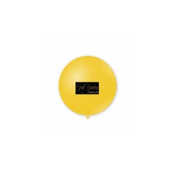 PALLONCINO PASTELLO GIALLO 22 DA ESTERNO CM 55