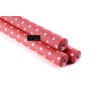 28tovaglie Rotolo 1.18x5 Groffate Pois Rosso