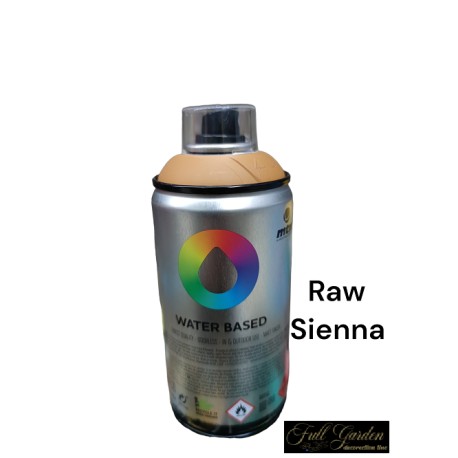 MONTANA WATER BASED 300ML  RAW SIENNA