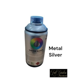 Montana Water Based 300ml  Metal Color Silver