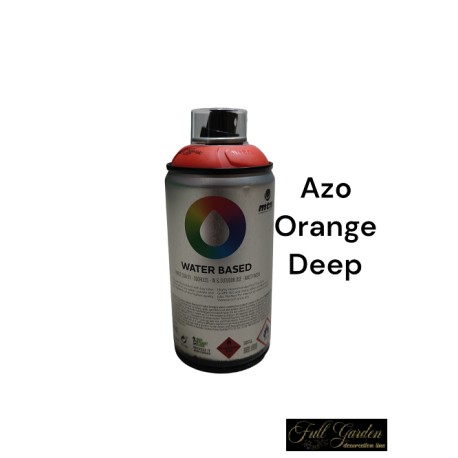 MONTANA WATER BASED 300ML  ORANGE DEEP