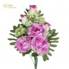 Mazzo Front.peonia X 8 Cm 43 - Lavander