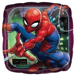 PALLONCINO MYLAR SPIDERMAN QUADRATO 18