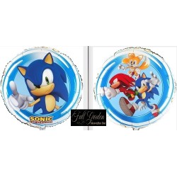 PALLONCINO MYLAR SONIC TONDO18