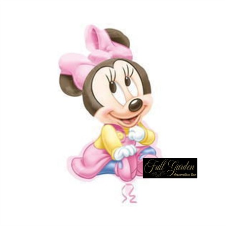 MYLAR SAGOMA BABY MINNIE SUPERSHAPE 84 CM - 28