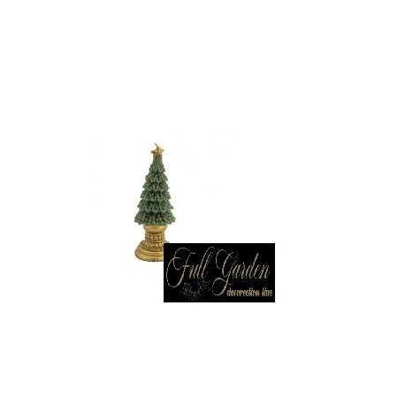 CANDELA ALBERO  ORO CM 18,7 CON BASE