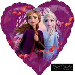 PALLONCINO MYLAR CUORE  FROZEN II 18 45CM