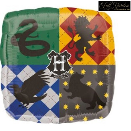 PALLONCINO 18 MYLAR  HARRY POTTER QUADRATO CM.45