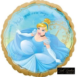 Palloncino 17" Mylar Cenerentola Cm.43