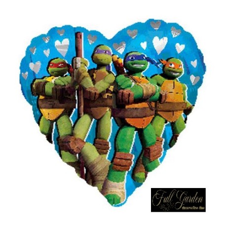 palloncino-18-mylar-tartaruga-ninja-cuore-cm-45