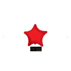 Mylar Stella Rossa  36"