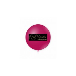 Palloncino Pastello Fucsia 22" Da Esterno Cm 55