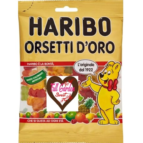 HARIBO GOMMOSE ORSETTI DORO BUSTA GR.100