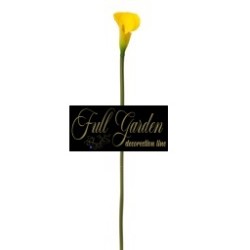 Calla Singola Natural Touch Cm.78 Yellow