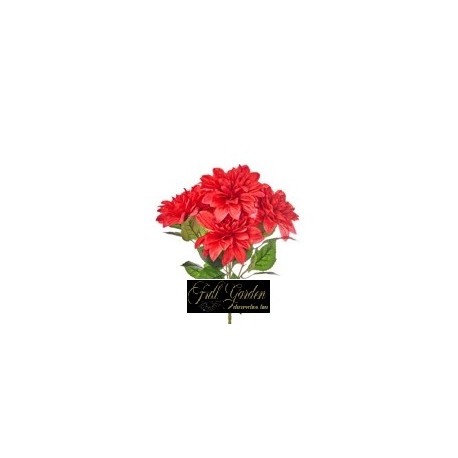 BUSH DALIE X 5 H.CM.50 ROSSO