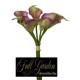 BUNDLE CALLA GOMMA X 7 H.CM.30 PURPLE