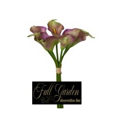 Bundle Calla Gomma X 7 H.cm.30 Purple