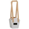 Borsa Carta Pz 10 Bianco Sporco 11x7 H.12