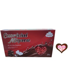 CONFETTI CUORICINI MIGNON ROSSI KG.1