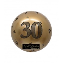 B-LOON DECO CHROME 24 ORO STAMPA 30 NERO