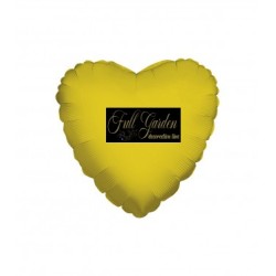 Mylar Cuore Oro 18"