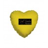 Mylar Cuore Oro 18"
