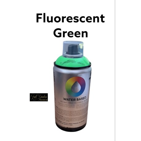 MONTANA WATER BASED 300ML  FLUORESCENT GREEN