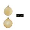 Box 4 Sfere Plastica  Mm.100 Gold