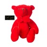Orsetto Velluto Cm 23 Red