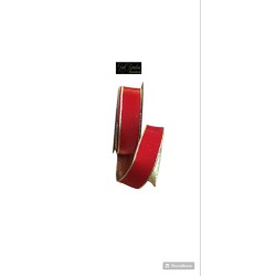 NASTRO LUXOR MM40X10 MT RED