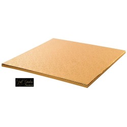 CAKE BOARD ORO QUADRATO DIAM.30CMXH.1.2