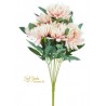 Bush Dalia X 9 Cm 50  Pink