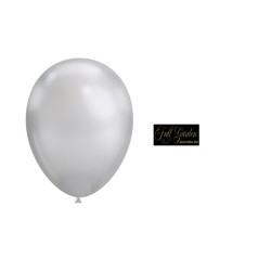 Palloncino Chrome/shiny Argento 925 12" 50pz