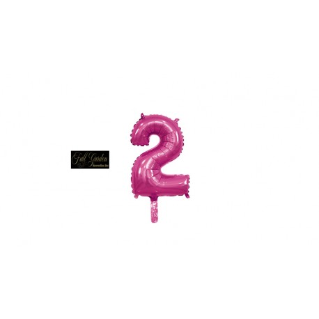 MYLAR FUCSIA  N.2 14-35CM CON VALVOLA