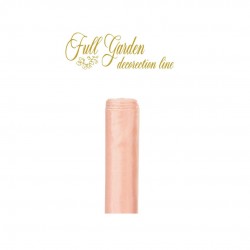 BOBINA ORGANZA CM36X9MT SINGLE TONE LIGHT SALMON