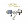 Kit Alimentatore Per Luci 24vac + Cavo Bianco 5mt